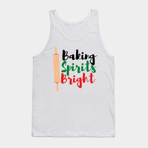 Baking Cheer Tank Top by WildenRoseDesign